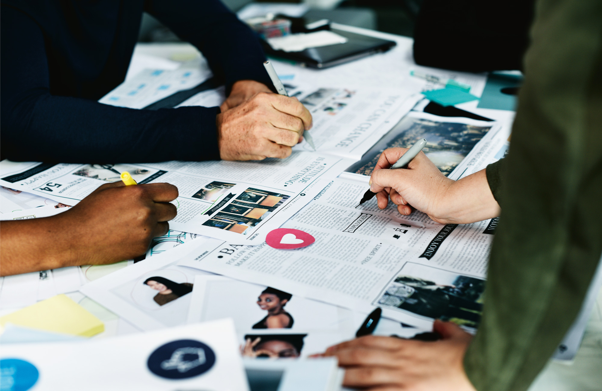 blog bild eines social media meetings